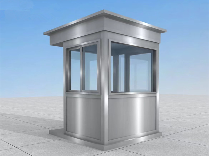 不锈钢岗亭09