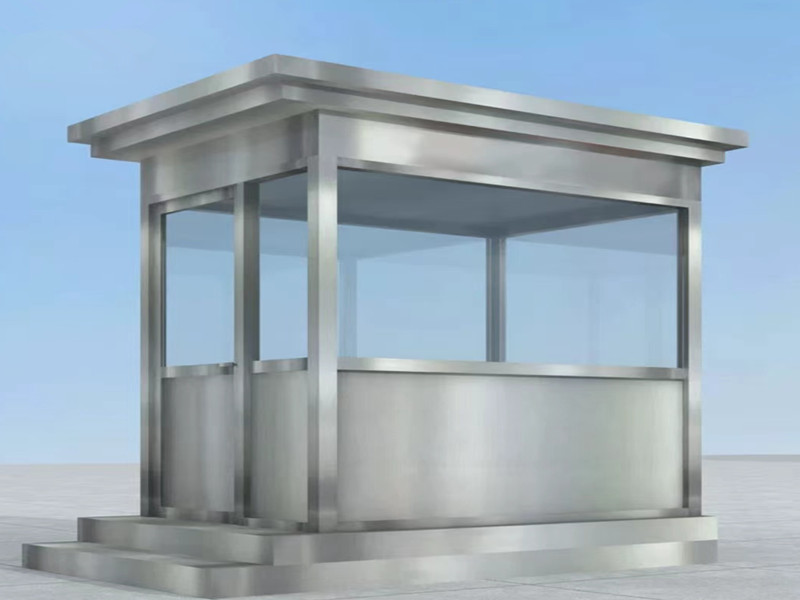 不锈钢岗亭02
